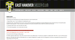 Desktop Screenshot of easthanoversoccer.org